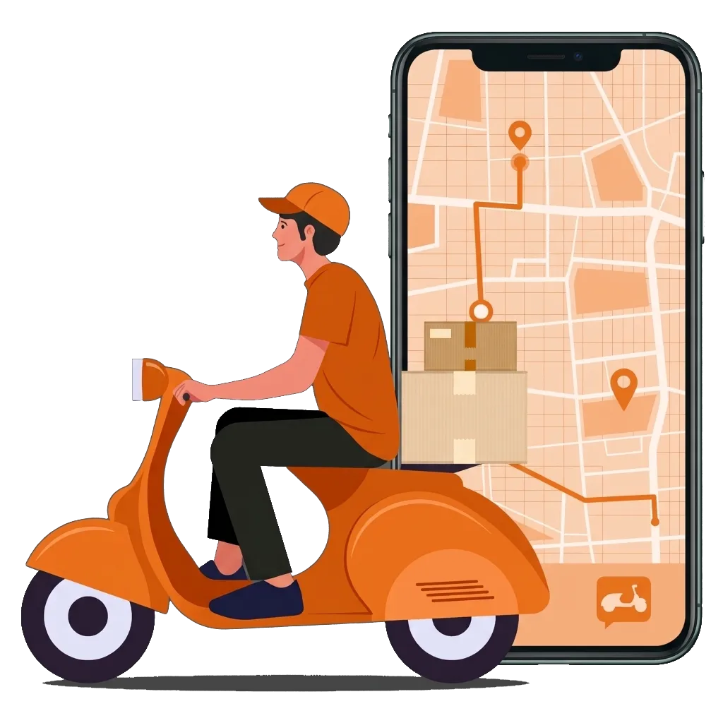 Delivery Zone Map